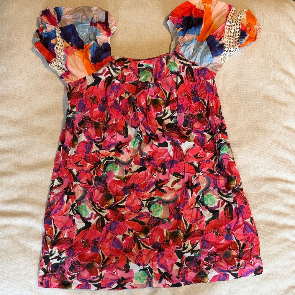 French Connection Multicolor Floral Top
